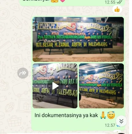 Pengiriman Papan Bunga Duka Sawah Baru Ciputat