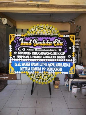 Papan Bunga di Sawah Baru Ciputat